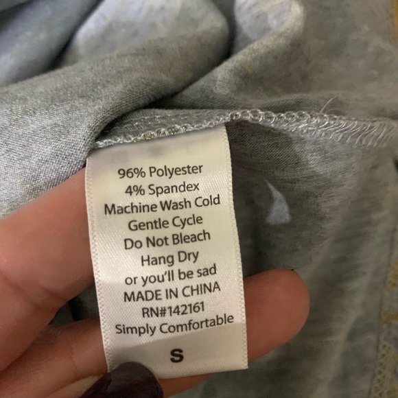 LuLaRoe Floral Print Nicole Dress Size Small - Picture 6 of 6